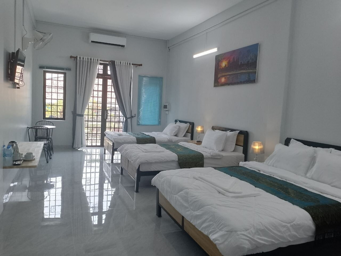 Bedroom 1, Richiamo Guesthouse, Siem Reap