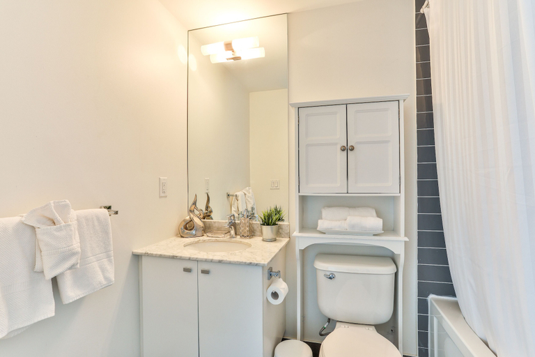 Bathroom, Liberty Village Condo w Parking, Toronto