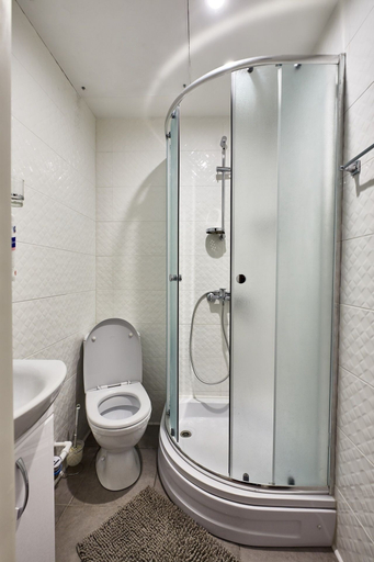 Bathroom 2, Apart-hotel Scandian, Kharkivs'ka