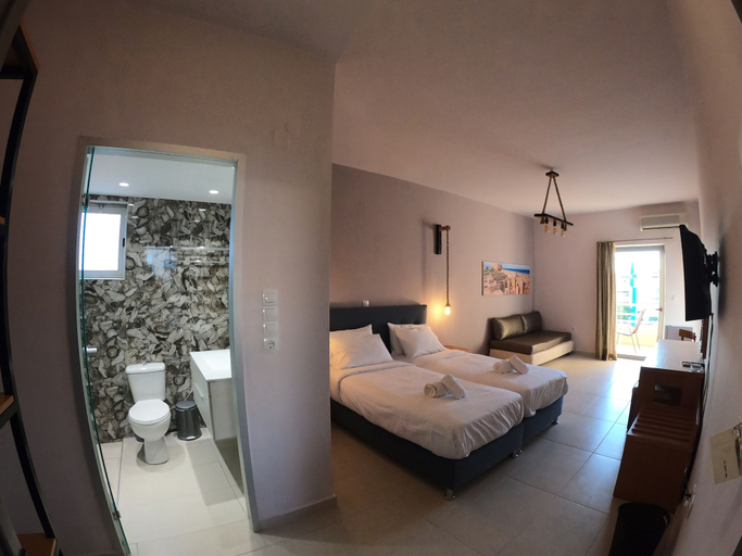 Bedroom 5, Dioni Hotel, Crete