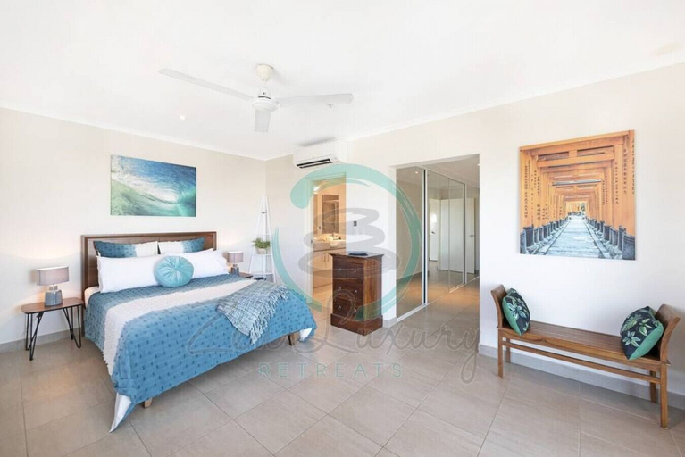 Bedroom, ZEN PINNACLE - 3BR Penthouse Retreat, Darwin
