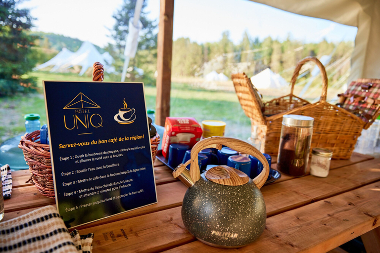 Food & Drinks 4, Hôtel UNIQ - Domaine Saint-Bernard - Tentes Glamping, Les Laurentides
