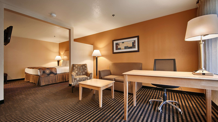 Bedroom 3, Best Western Palm Court Inn, Stanislaus