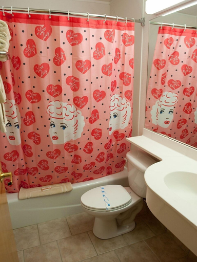 Bathroom 3, Motel 6 McAlester, OK - South, Pittsburg