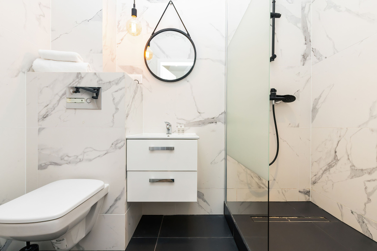 Bathroom 4, Apartments Sopot 23 Marca by Renters, Sopot