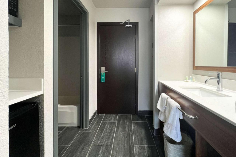 Bathroom 5, Quality Inn Portland Airport PDX, Multnomah