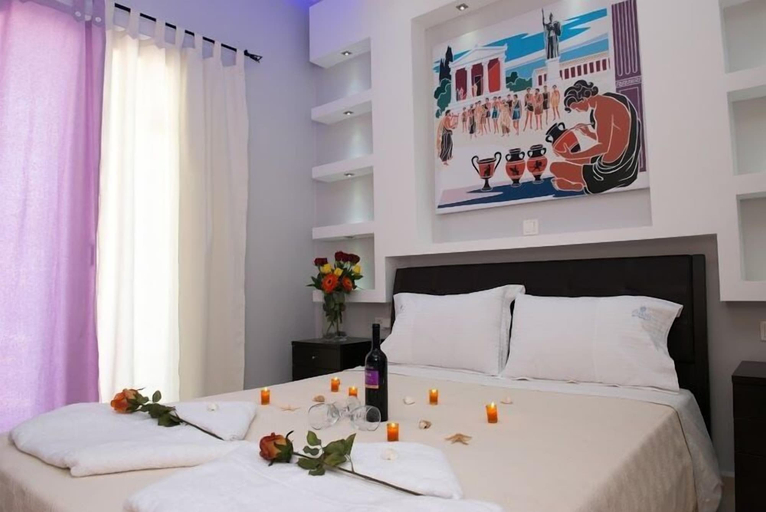 Bedroom 2, Anemi Leros Apartments, South Aegean