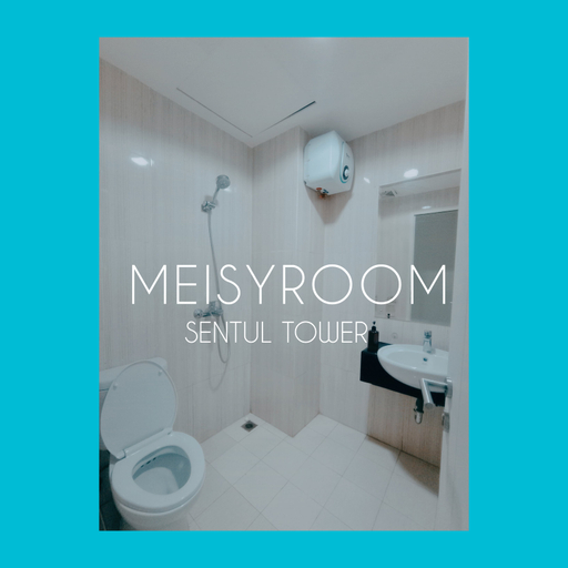 Bathroom, Sentul Tower Apartment by Meisyroom, Bogor