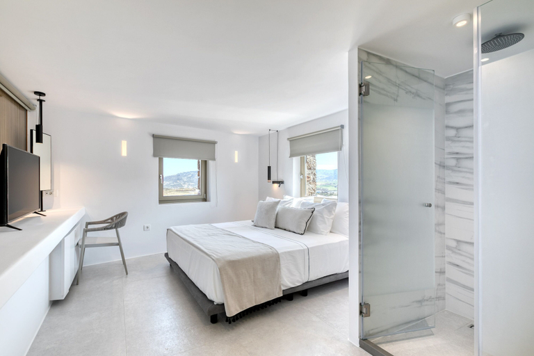 Bedroom 2, Panormos Bay Suites, South Aegean