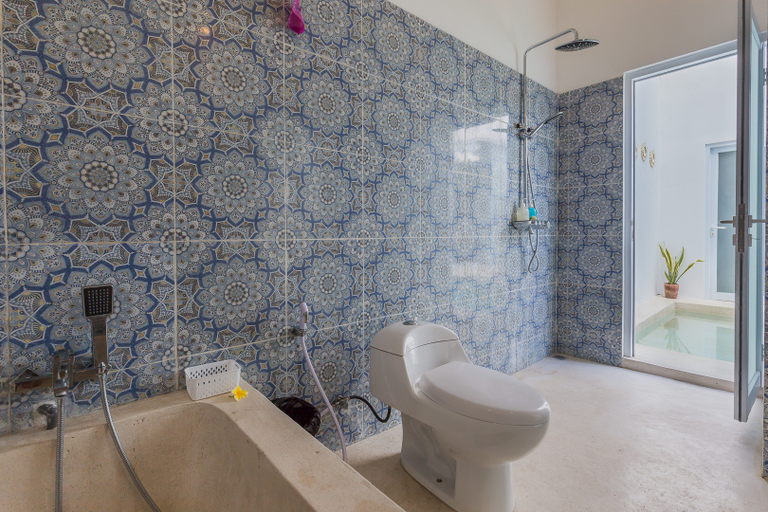 Bathroom 5, Honeymoon Villa near Canggu Seminyak, Denpasar