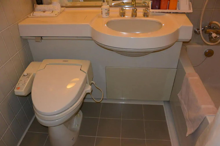 Bathroom 4, BUSINESS HOTEL La Firenze, Sōka