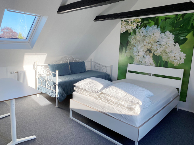 Bedroom 2, Holiday rooms Rudkøbing, Langeland
