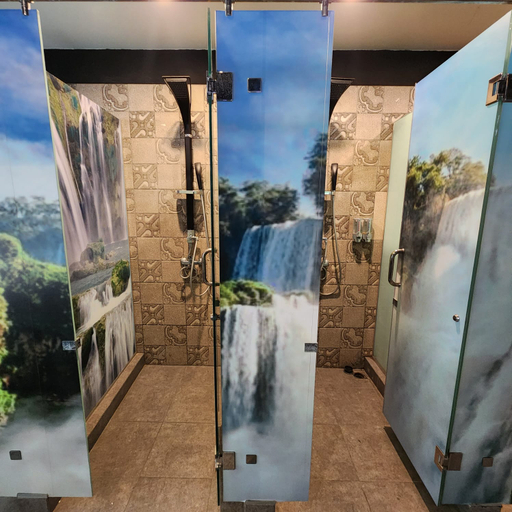 Bathroom 5, Capbo Capsule Hotel, Bandung