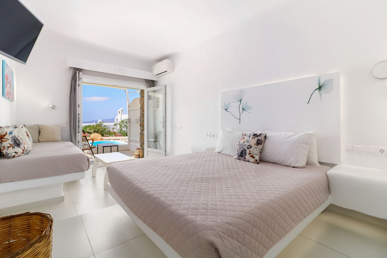 Bedroom 3, Manolia View Mykonos, South Aegean