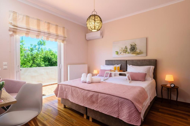Bedroom 3, Stunning Comfortable Family House in Chania, Crete