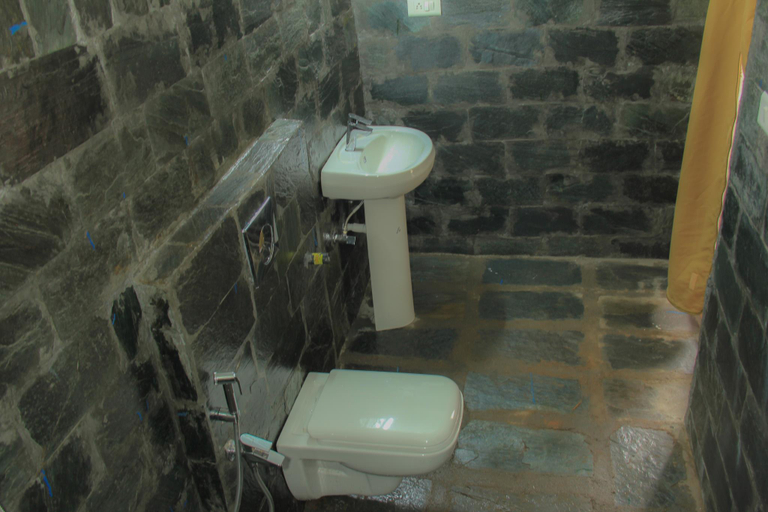 Bathroom, CampLungta, Kangra