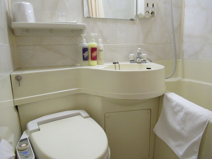 Bathroom 4, Hotel Crown Hills Kumamoto, Kumamoto