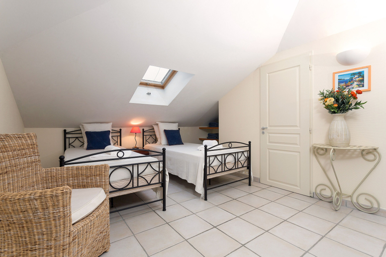 Bedroom 3, Les Villas de la Prade, Landes