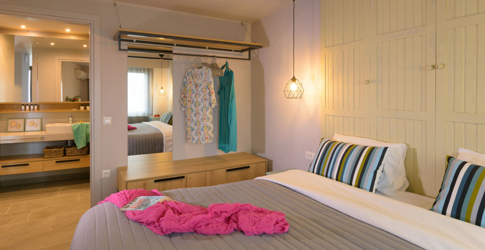 Bedroom 3, Villa Olga, Crete