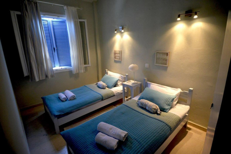 Bedroom 3, Flora Maisonettes 1 Walk to Beach A C Wifi Car Not Required, Ionian Islands