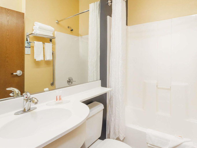 Bathroom 4, Microtel Inn & Suites by Wyndham Dickson City/Scranton, Lackawanna