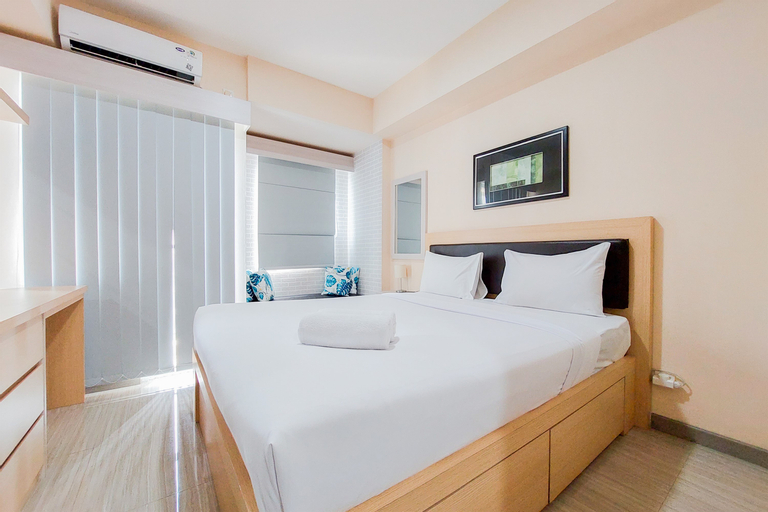 Bedroom 1, Simply and Cozy Studio Apartment at Urban Heights Residences By Travelio, South Tangerang