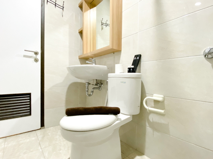 Bedroom 3, Stunning and Homey 2BR Apartment Mustika Golf Residence By Travelio, Cikarang