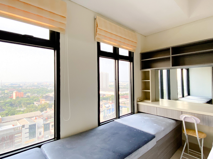Bedroom 5, Cozy and Comfort 2BR at Pollux Chadstone Apartment By Travelio, Cikarang