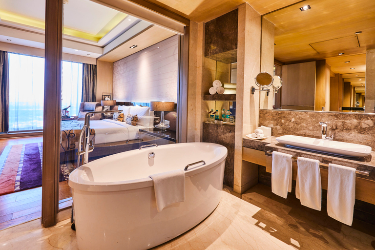 Bathroom 4, Crowne Plaza NEW DELHI ROHINI by IHG, Delhi