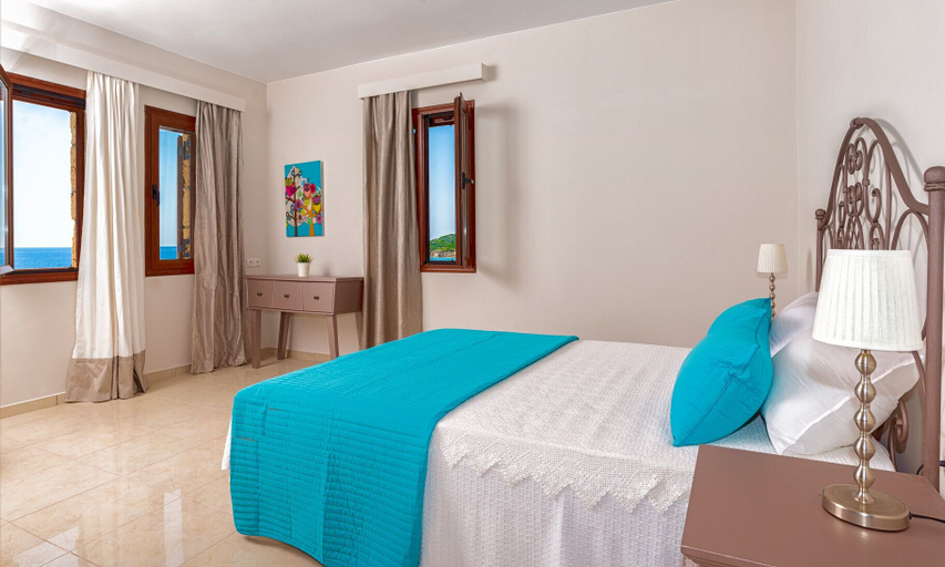 Bedroom 4, Armonia Seaside Villas, Ionian Islands