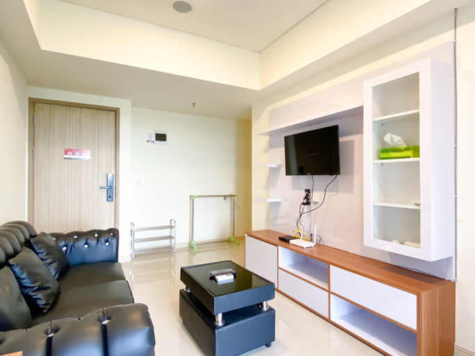 Others 2, Spacious and Comfy 2BR with Extra Room at Meikarta Apartment By Travelio, Cikarang