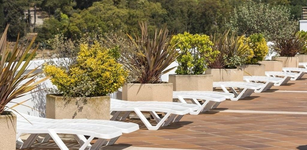 Terrace/patio, Apartamento cerca de Water World y Gnomo Park, Girona