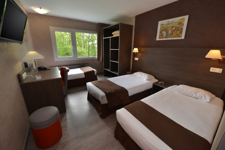 Bedroom 5, Inter-Hotel Du Val Vert, Côte-d'Or