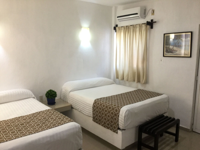 Bedroom 2, Hotel Arista Bugambilias, Tonalá