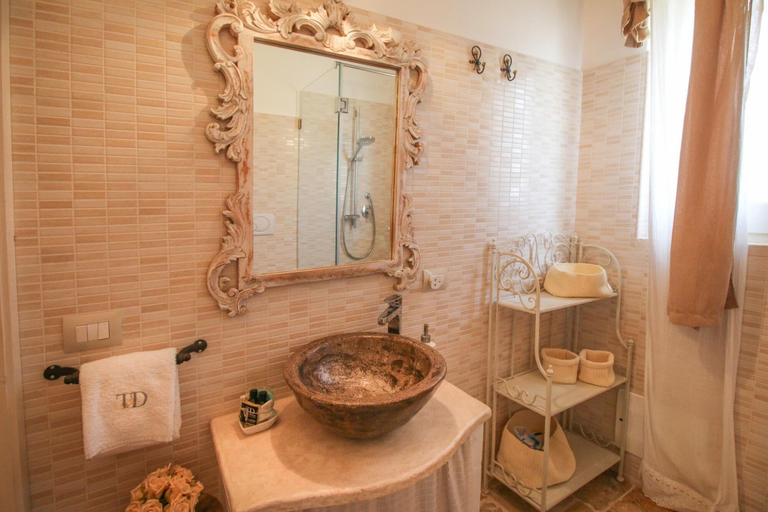 Bathroom, TD Trulli Della Rosatella Typical Trulli w Pool, Bari