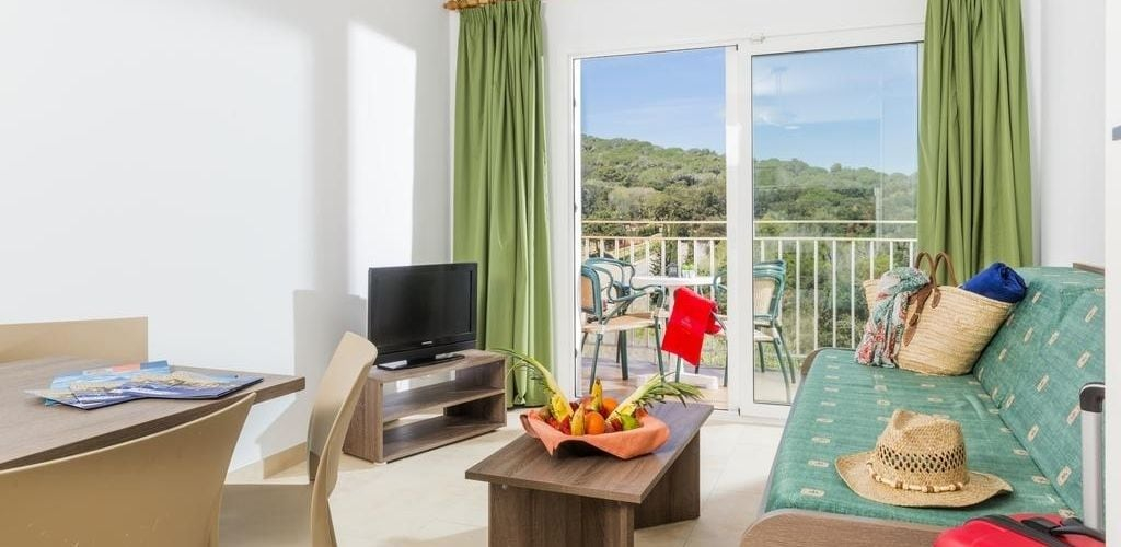 Living area 2, Apartamento cerca de Water World y Gnomo Park, Girona