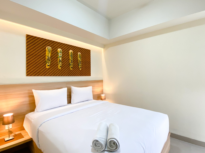 Stunning and Homey 2BR Apartment Mustika Golf Residence By Travelio, Cikarang