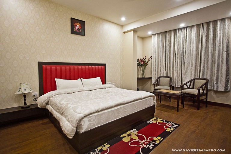 Bedroom 2, Hotel Krishnam, Mathura