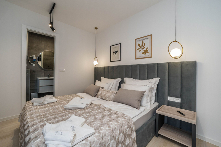 Bedroom 2, Apartment Sun Private Pool and Jacuzzi, Novalja