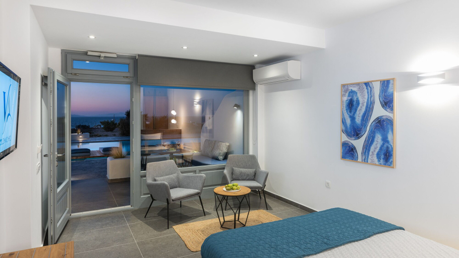 Bedroom 4, Volcanic Arc Suites, South Aegean