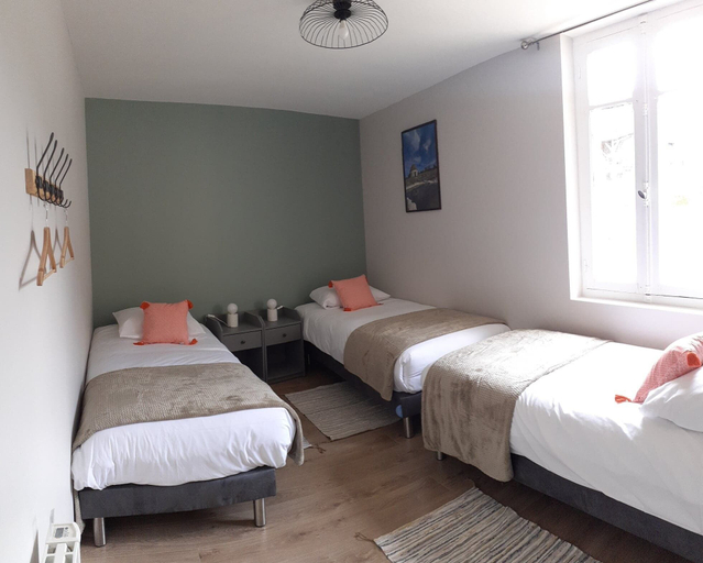 Bedroom 4, Le Refuge du Célé, Lot