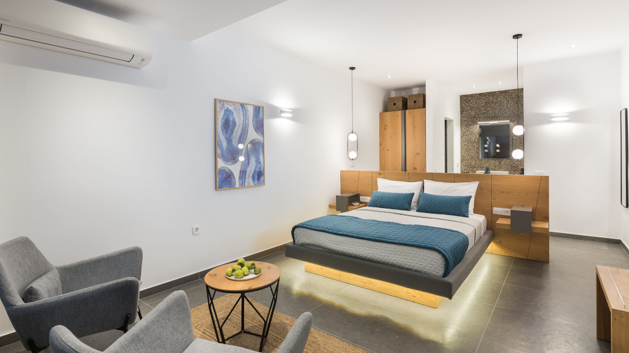 Bedroom 3, Volcanic Arc Suites, South Aegean