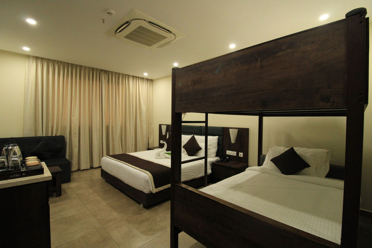 Bedroom 3, Anna Residency, Puducherry