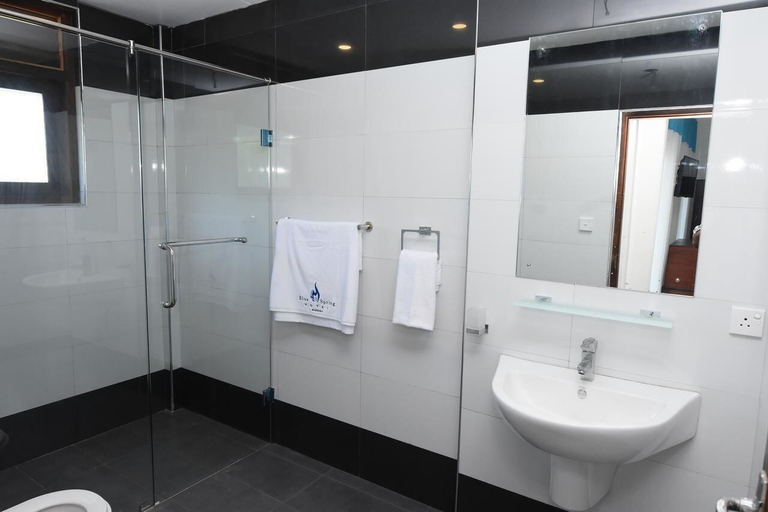 Bathroom 3, Blue Spring Hotel, Panadura