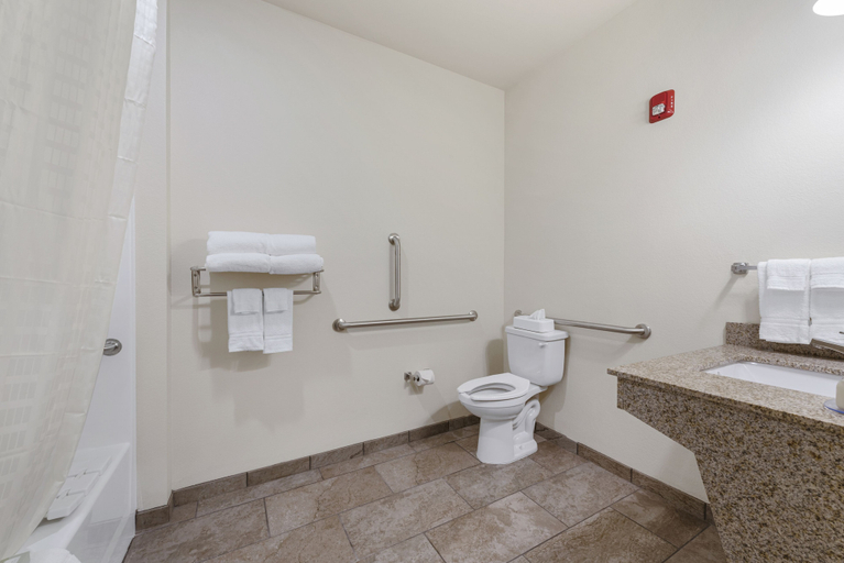 Bathroom 4, Cobblestone Hotel & Suites - Austin, Mower
