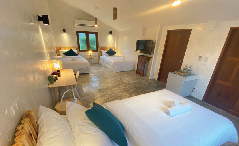 Bedroom 2, The Little White Bird Traveller Hostel, K. Ko Kut