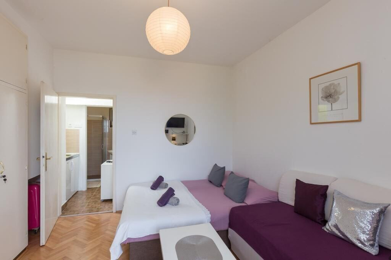 Bedroom 3, Apartment Purple Rain, Dubrovnik
