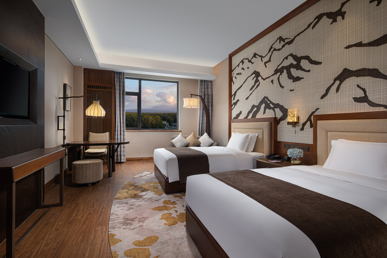 Bedroom 2, Crowne Plaza RESORT CHANGBAISHAN HOT SPRING by IHG, Yanbian Korean