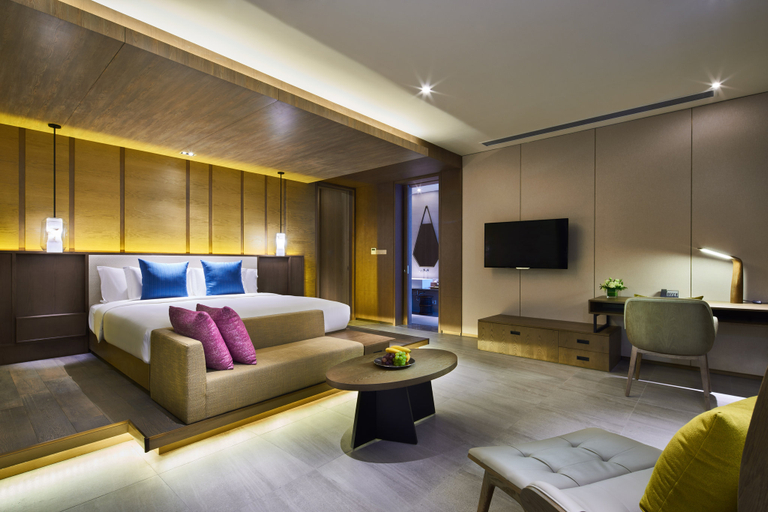 Bedroom 3, Crowne Plaza NINGBO XIANGSHAN SEA VIEW by IHG, Ningbo