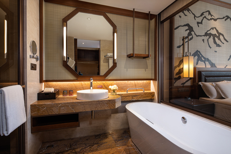 Bathroom 3, Crowne Plaza RESORT CHANGBAISHAN HOT SPRING by IHG, Yanbian Korean